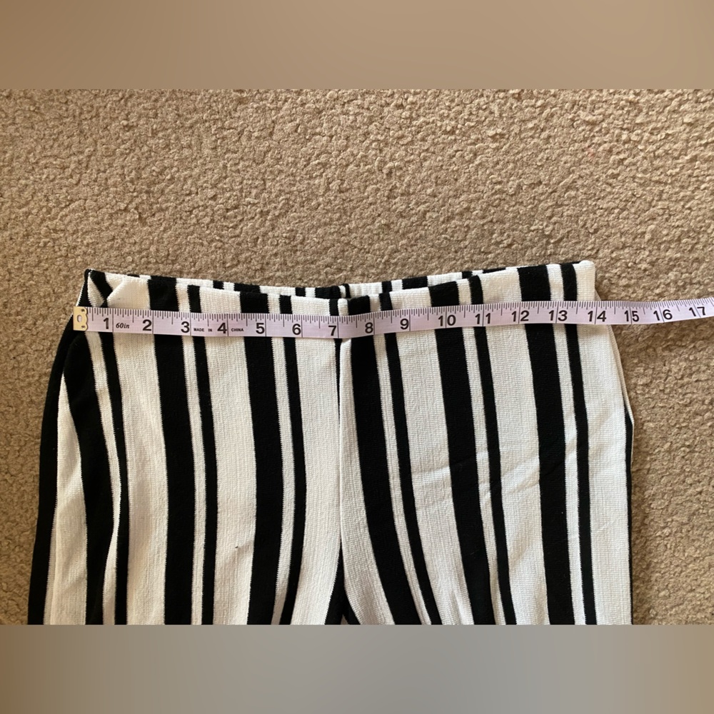 Urban Outfitters Pinstripe Flared Pants - Picture 2 of 5